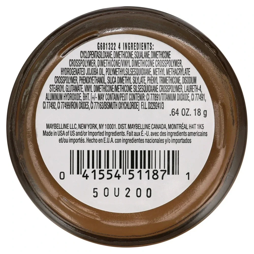 Maybelline Dream Matte Mousse Foundation COCOA Dark‎ 3 .64oz NEW SEALED